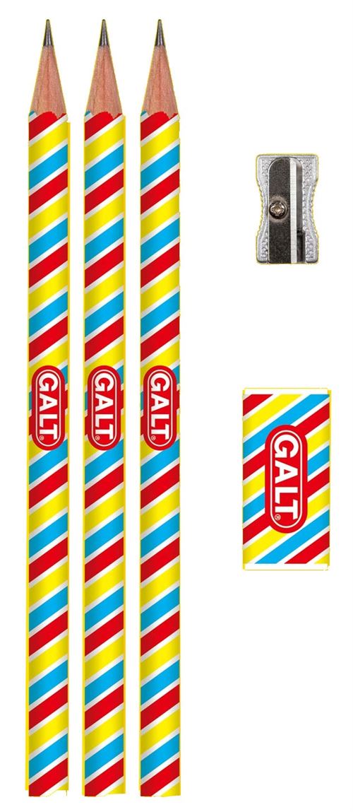 Galt potlodenset 5 pièces 17,5 cm