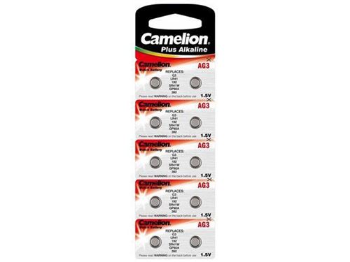 Pack de 10 piles Camelion Alkaline AG3