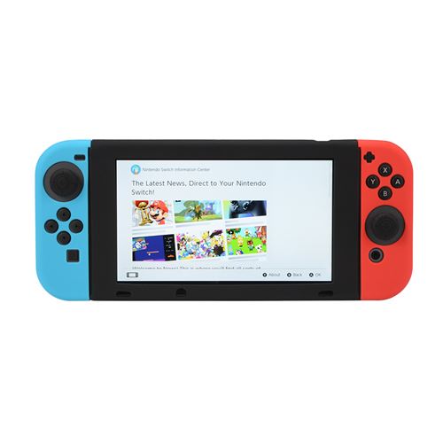 Kit Housse Silicone Revêtement Bonnet Protection pour Manette Joy-Con Console Switch AC729
