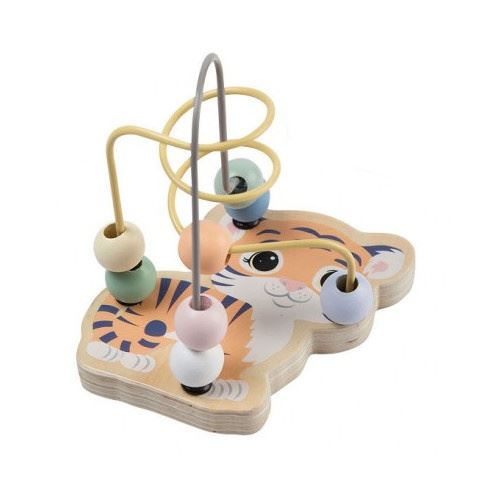 Jouéco chemin The Wildies Familyde perles - bois de tigre 12,5 cm