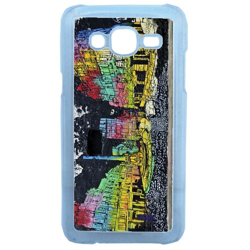Coque Street Art Compatible Samsung Galaxy J5 Transparent