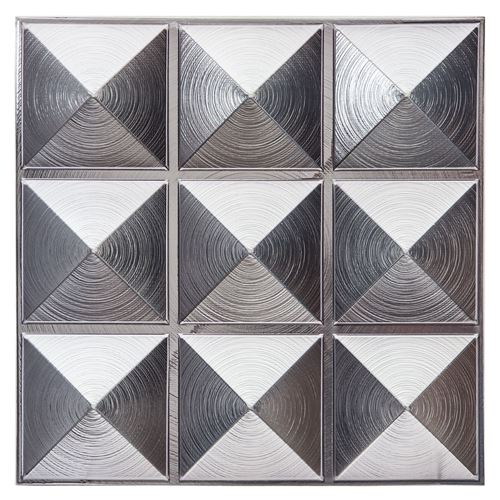 Atmosphera Sticker carrelage Pic - Argent
