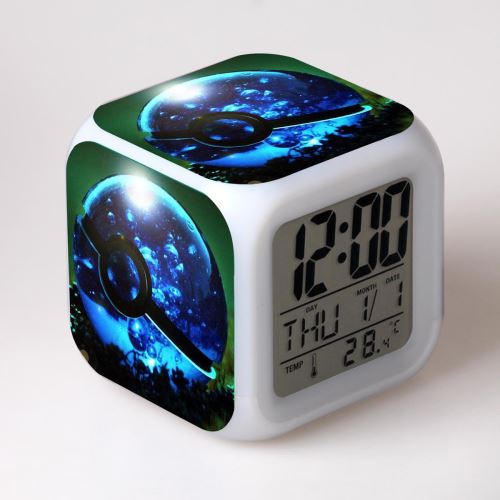 Stack Multicolore Réveil Enfant Led Multifonctionnel Coloré - Pokemon Go #27