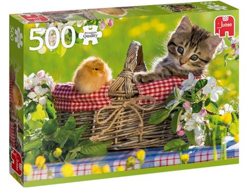 Jumbo Puzzle Ready for a Picnic 500 pièces