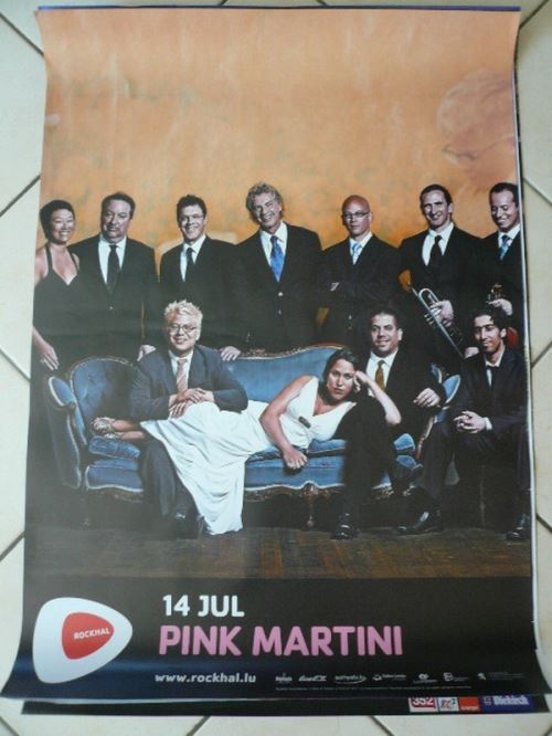 Pink Martini - 60x80 cm - AFFICHE / POSTER