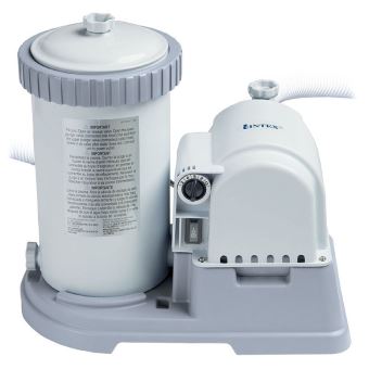 Vhbw Cartouche filtrante compatible avec Intex pompe 56634 de 9462 L piscine  pompe de filtration - Filtre à eau blanc