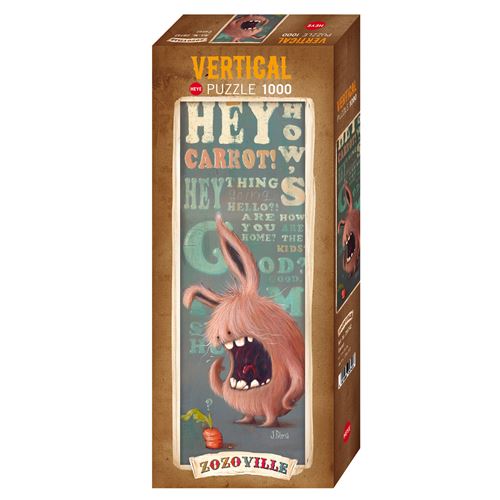 Puzzle 1000 Pièces : Johan Potma: Carrot, Heye