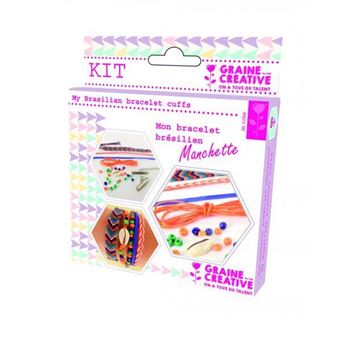 Kit Bracelets Brésilien Enfant - Fabrique Bracelets Amitié DIY Fille 6-12 Ans - Créativité & Fun