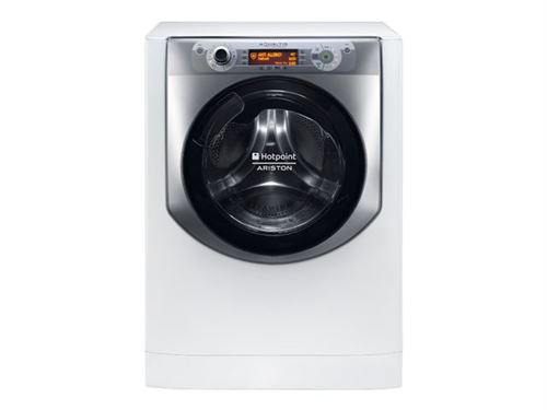 Hotpoint Ariston Aqualtis AQ114D 69D EU/A - Machine à laver - indépendant - largeur : 59.5 cm - profondeur : 61.6 cm - hauteur : 85 cm - chargement frontal - 71 litres - 11 kg - 1600 tours/min - blanc/tinane