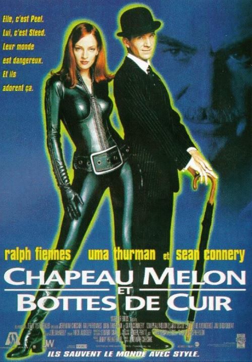 Chapeau Melon et Bottes de Cuirs AFFICHE CINEMA ORIGINALE