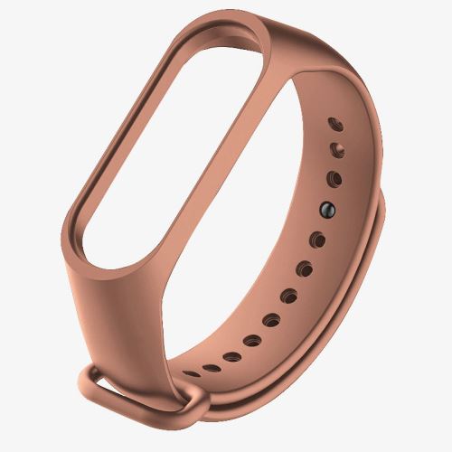 Bracelet en silicone pour Xiaomi Mi Band 3/4 - Brun