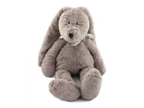 Dimpel - Doudou lapin Flor 25 cm - beige-gris
