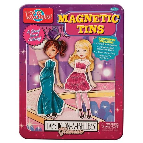 TS Shure Fashion-A-Beautiful Glamorous Magnetic Tin Playset