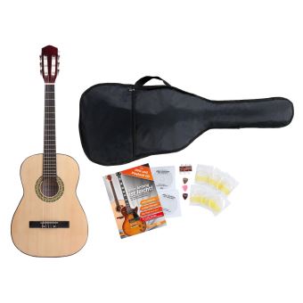 Classic Cantabile Acoustic Series AS-851-L guitare de concert 3/4 pour  gauchers Starter-SET, Guitare classique, Top Prix