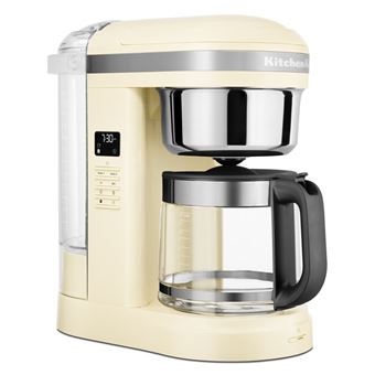 KitchenAid 5KCM1209EAC - Cafetière - 12 tasses - crème