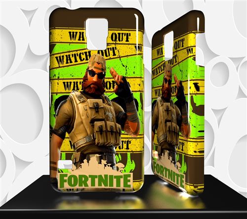 Coque Personnalisée Samsung Galaxy S5 MINI COLLECTION JEUX VIDEOS FORTNITE BATTLE ROYALE 040