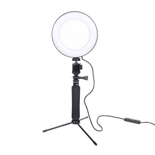 Dimmable Camera Phone Support Trépied Pour Live Stream / Vidéo Youtube Photogra BT457