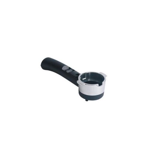 Ensemble percolateur noir chromé pour machine à café delonghi