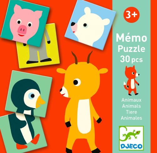 Mémo Animo-puzzle Djeco