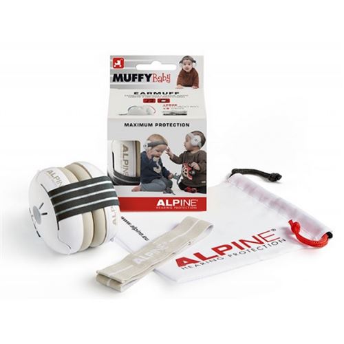 Alpine Muffy Baby Casque de Protection Bébé - Noir - Image 4