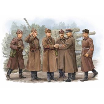 Trumpeter - Set de 6 figurines - Artillerie soviétique : Inspection du Commandement 1939 - 1