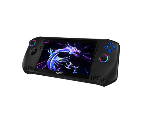 Console Portable MSI Claw 7 AI+ A2VM-021FR : Intel Core Ultra 7 258V - 32GB LPDDR5x - SSD 512GB - Intel Arc - 7 Full HD 120Hz Tactile - Windows 11 Famille - Noir