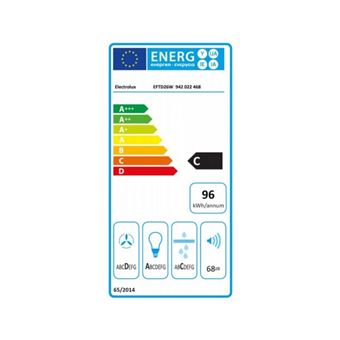 ELECTROLUX Hotte decorative murale EFTD26W