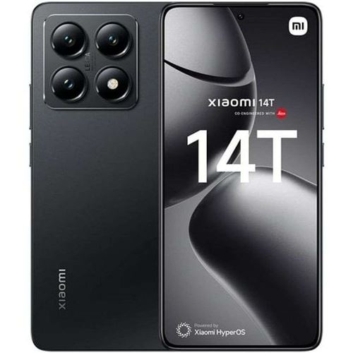 Smartphone Xiaomi 14t noir 6.67 pouces RAM 12 Go 512 Go