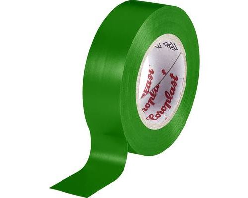 Ruban isolant Coroplast 302-25-19GN vert (L x l) 25 m x 19 mm acrylique