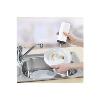 Distributeur de liquide vaisselle wenko easy-squeez-e blanc