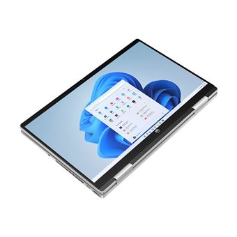 HP Pavilion x360 Laptop 14-ek2740nz - Conception inclinable - Intel Core 7 - 150U / jusqu'à 5.4 GHz - Win 11 Home - Intel Graphics - 16 Go RAM - 1 To SSD NVMe - 14" IPS écran tactile 1920 x 1080 (Full HD) - Wi-Fi 6E, Bluetooth - argent naturel - clavier
