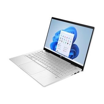 HP Pavilion x360 Laptop 14-ek2740nz - Conception inclinable - Intel Core 7 - 150U / jusqu'à 5.4 GHz - Win 11 Home - Intel Graphics - 16 Go RAM - 1 To SSD NVMe - 14" IPS écran tactile 1920 x 1080 (Full HD) - Wi-Fi 6E, Bluetooth - argent naturel - clavier