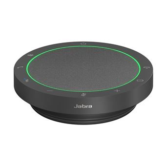 Jabra Speak2 55 - Enceinte Bluetooth De Réunion Avec 4 Micros Antibruit - Certifiée MS Teams, Zoom - Autonomie 12h - Gris Foncé