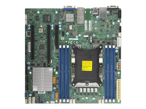 SUPERMICRO X11SPM-TF - Carte-mère - micro ATX - Socket P - C622 Chipset - USB 3.0 - 2 x 10 Gigabit LAN - carte graphique embarquée