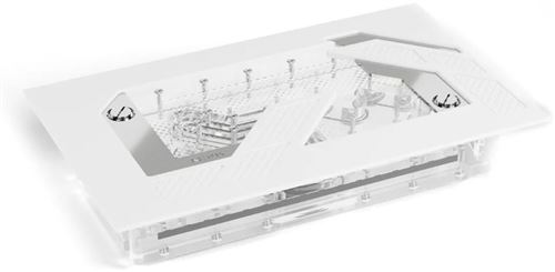 Alphacool Apex Distro Dark Base Pro 901 + Pompe - Blanc - Image 3