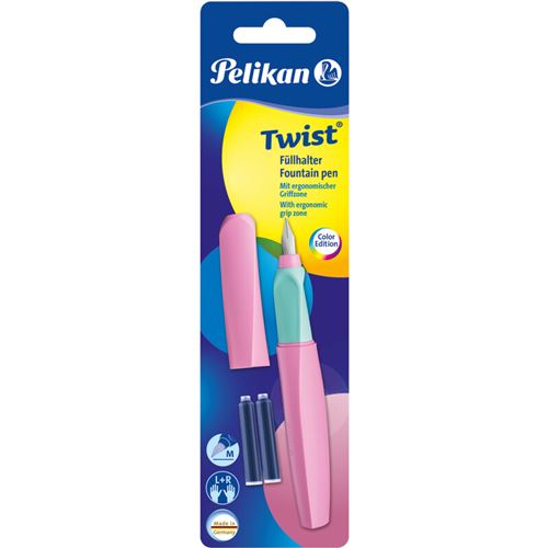 Pelikan Stylo plume Twist Sweet Lilac, rose