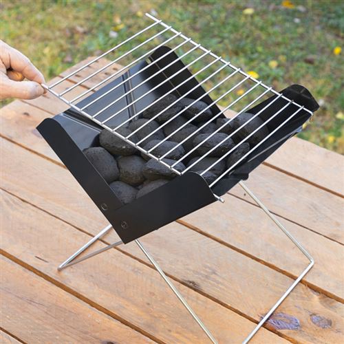Mini barbecue à charbon pliable et portable - Barbecue - Achat & prix