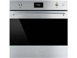 SMEG Four encastrable pyrolyse SOP6301S2X, Classica, 68 litres, Combiné Vapeur,