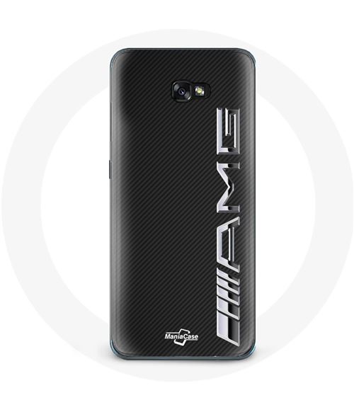 Coque pour Samsung Galaxy A3 2016 Amg Logo Carbone Texture Maniacase
