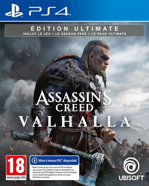 Assassin's Creed Valhalla Edition Ultimate Exclusivite Micromania - Versions PS5 et