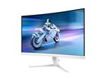 Philips Evnia 5000 27M2C5201L - Écran LED - jeux - incurvé - 27" - 1920 x 1080 Full HD (1080p) @ 180 Hz - Fast VA - 3000:1 - HDR10 - 0.5 ms - 2xHDMI, DisplayPort - blanc