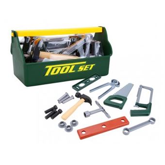 Boite caisse a outils enfant 19 accessoires - jouet bricolage construction - jeu imitation - garcon et fille - 1