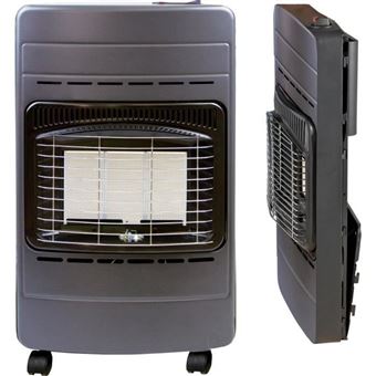 TECTRO TGH140RV Poele a gaz 4200 watts - pieces jusqu'a 50 m² - 3 degrés de puissance - Sécurité ODS - Technologie Infrarouge - 1