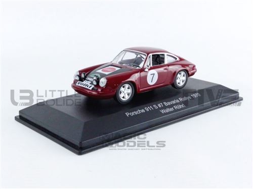 Voiture Miniature de Collection CMR 1 43 PORSCHE 911 S Rallye Bavaria 1970 Red WRC014 Voiture Achat prix fnac