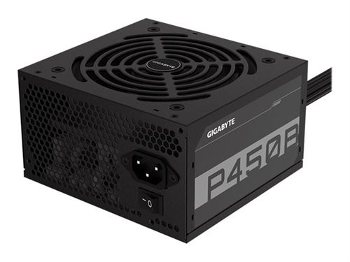 Gigabyte P450B - Alimentation électrique (interne) - ATX12V 2.31 - 80 PLUS Bronze - CA 100-240 V - 450 Watt - PFC active