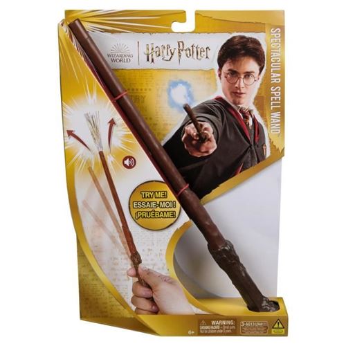 Non Communiqué Marron Baguette Magique Sort Spectaculaire Wizarding World