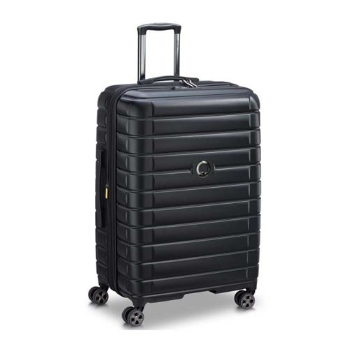 Delsey 75cm Check In Spinner Suitcase - Shadow - Black Twill - 804141 - 3219110521832
