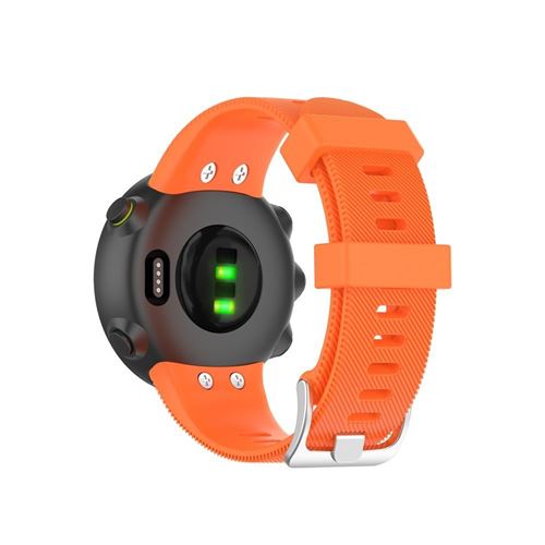 10€ sur Bracelet en silicone pour Garmin Forerunner 45/45S - Orange -  Montre connectée - Achat & prix