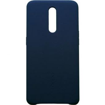 Coque pour Oppo Reno Z Rigide et Haut de Gamme en Caoutchouc de Silicone Liquide Oppo Bleu - 1