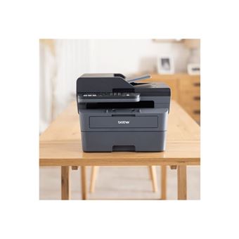 Brother MFC-L2827DWXL - Imprimante multifonctions - Noir et blanc - laser - A4/Legal (support) - jusqu'à 32 ppm (copie) - jusqu'à 32 ppm (impression) - 250 feuilles - 33.6 Kbits/s - USB 2.0, LAN, Wi-Fi(n)